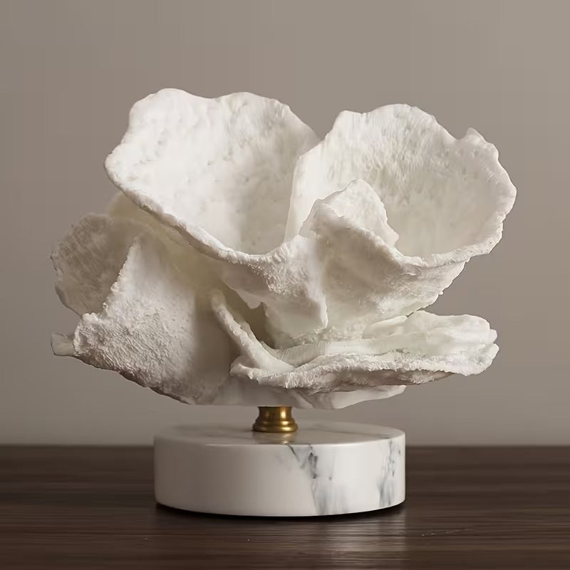 Lureto White Reef Sculpture