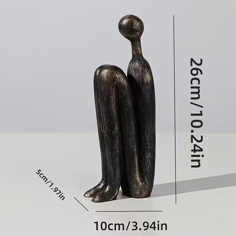 Lureto Set of 2 Human-Shaped Bookends