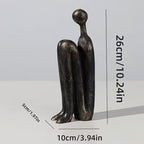 Lureto Set of 2 Human-Shaped Bookends