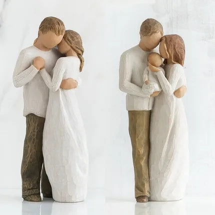 Lureto Family Character Sculpture Set