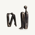 Lureto Set of 2 Human-Shaped Bookends